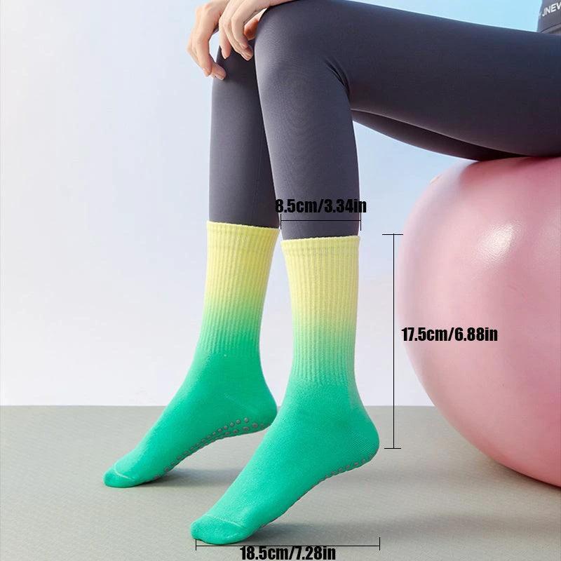SoleBalance Yoga Socks - 10 Pairs Non-Slip Grip Straps for Ultimate Stability in Pilates, Barre, Ballet & Dance Workouts