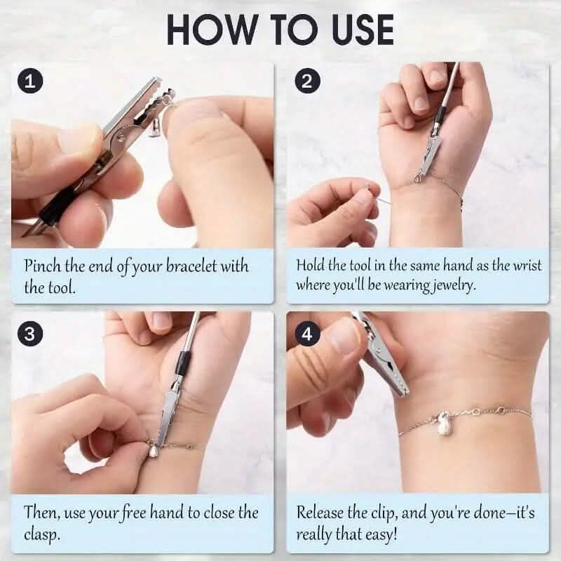 2-Pack: Bracelet Helper Fastening and Hooking Tool