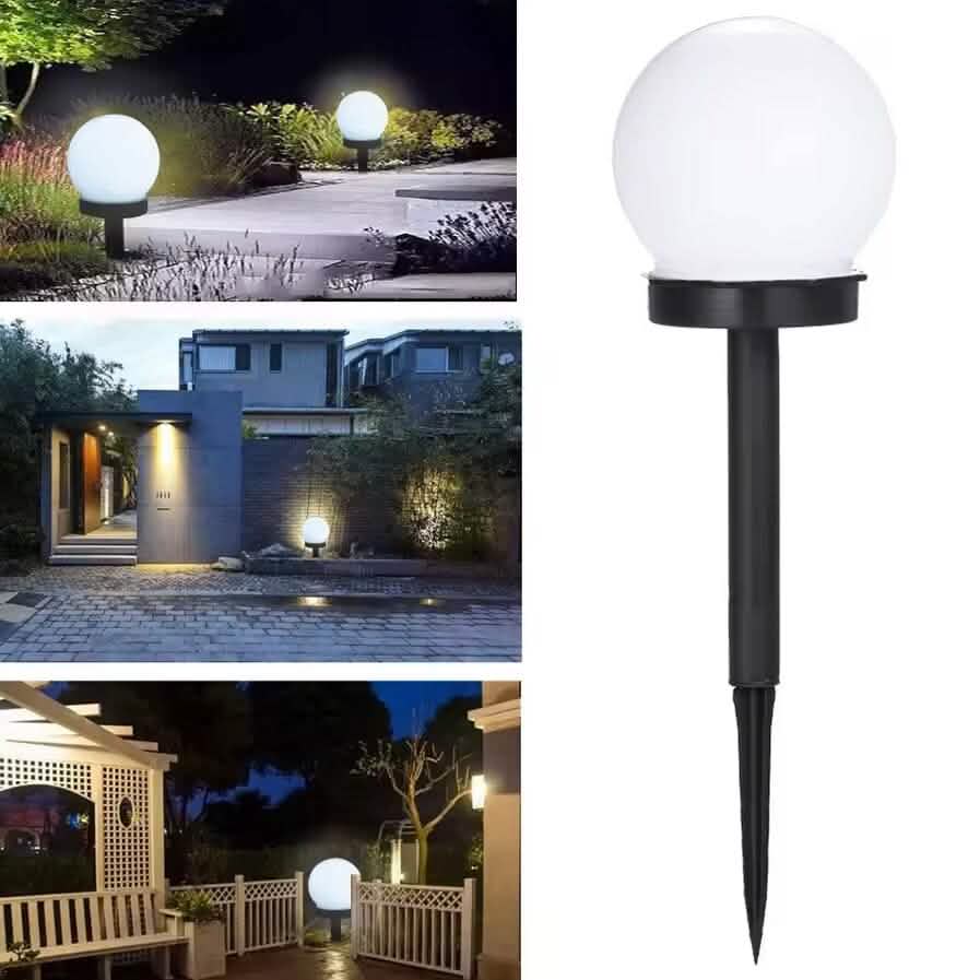 2-Pack: LED Solar Garden Outdoor Lights