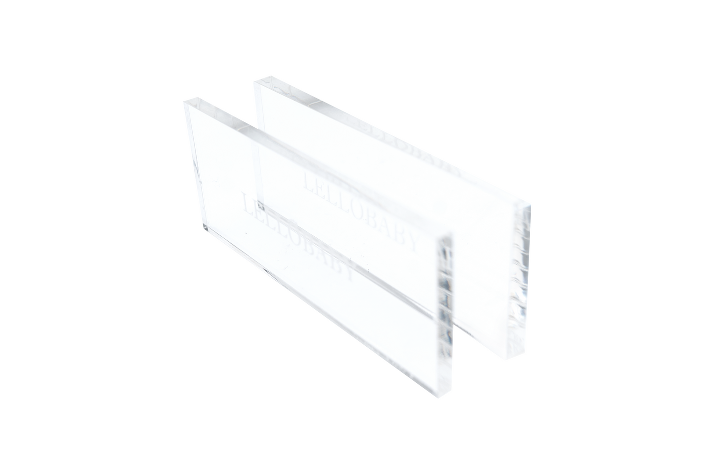 LELLOBABY™ - 8mm Thick Deluxe Edition Acrylic Diaper Changing Tray PLUS+