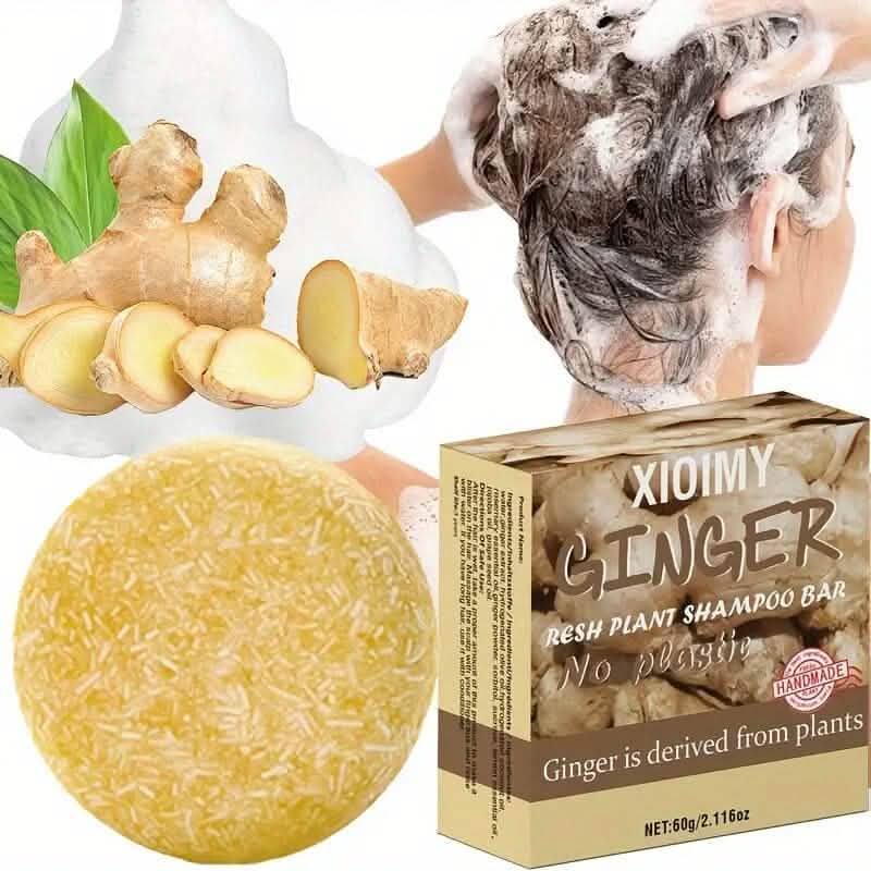 Xioimy Ginger Shampoo Bar 2.116oz
