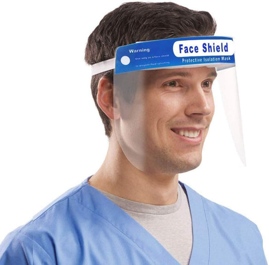 10-Pack: Face Protection Shields