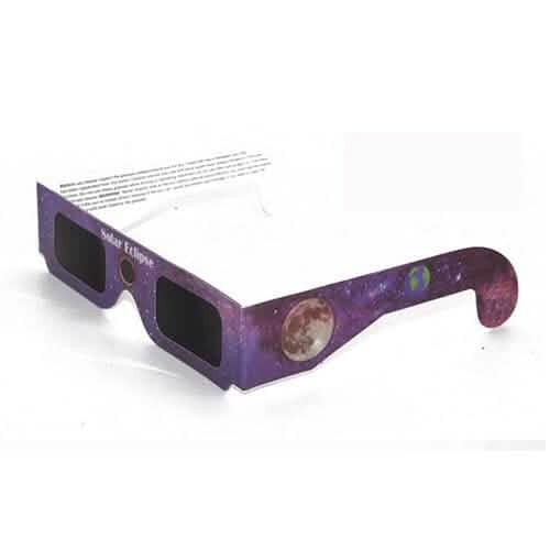 10-Pack: Solar Eclipse Glasses - ISO and CE Safety Certified