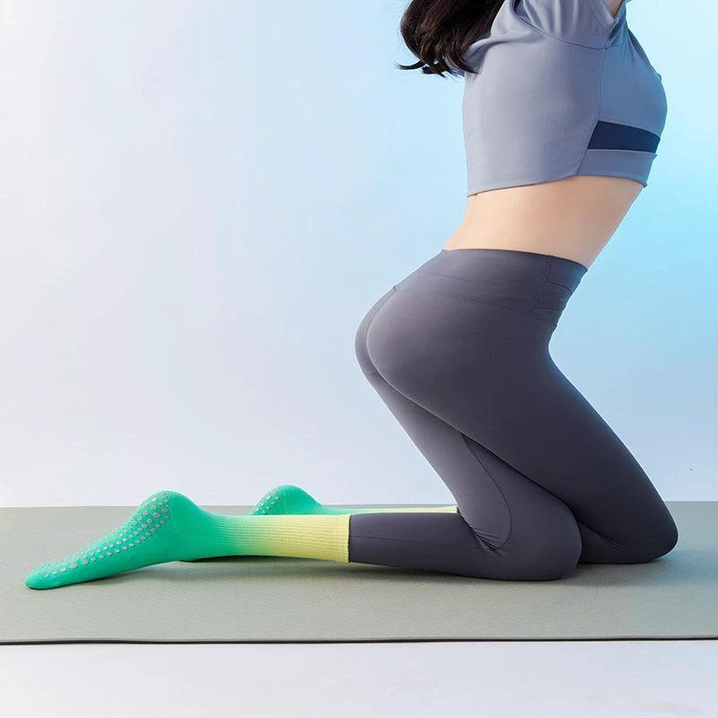 SoleBalance Yoga Socks - 10 Pairs Non-Slip Grip Straps for Ultimate Stability in Pilates, Barre, Ballet & Dance Workouts