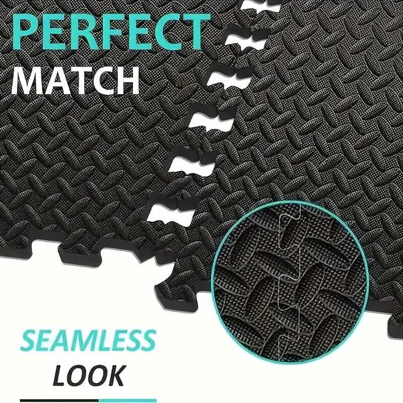 10-Pieces: EVA Interlocking Foam Floor Tiles