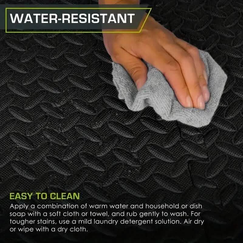 10-Pieces: EVA Interlocking Foam Floor Tiles