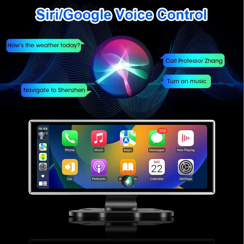 Dash Cam 10.11.26" with 4K Resolution and GPS