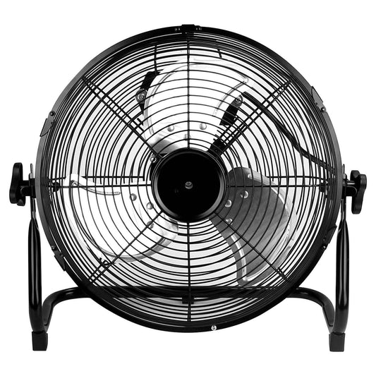 12" Floor Fan Copper Motor High-Velocity with 3 Adjustable Speeds