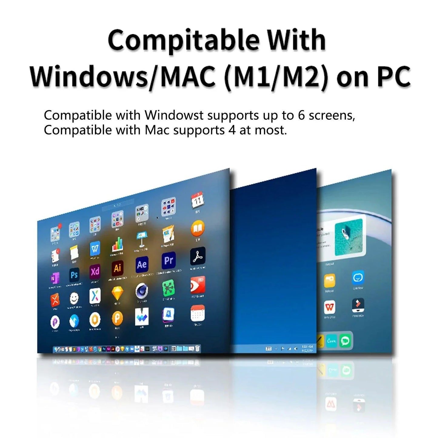 12 Inch Laptop Dual Monitor 1920*1080 HD IPS LCD Dual Monitor Screen Extender Laptops For Macbook Huawei