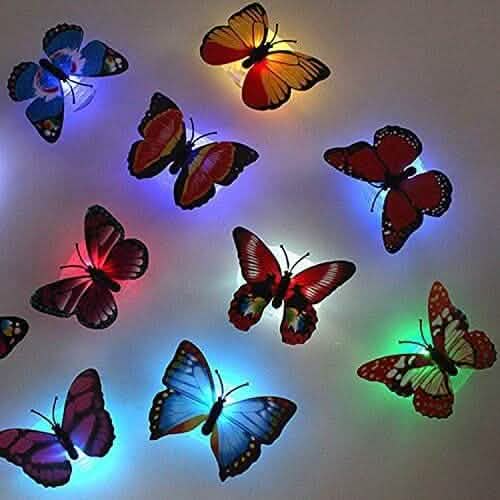 12-Pack: LED Butterfly Decoration Night Light
