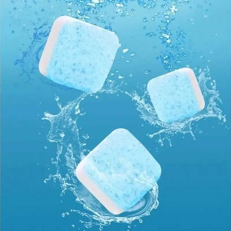 12-Pieces: Effervescent Washing Machine Cleaner Tablets