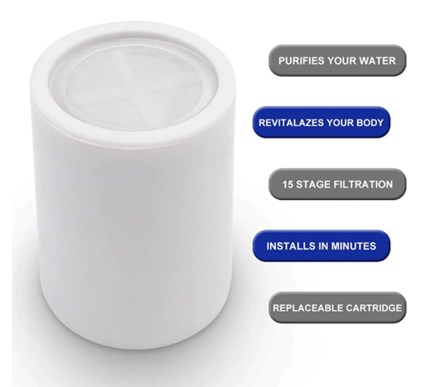 15 Step Spa Shower Filter