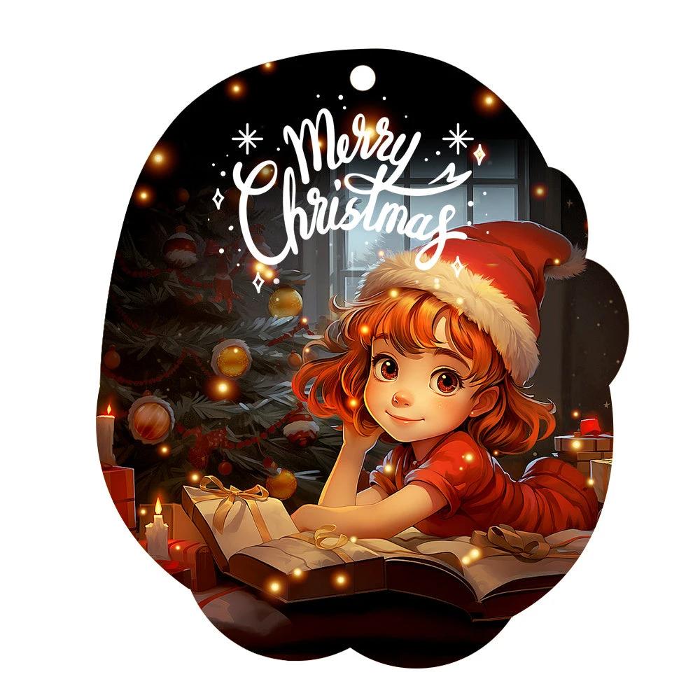 Mandotos Christmas Car Pendant Hanging Ornament for Car and Home Decoration Festive Holiday Decor