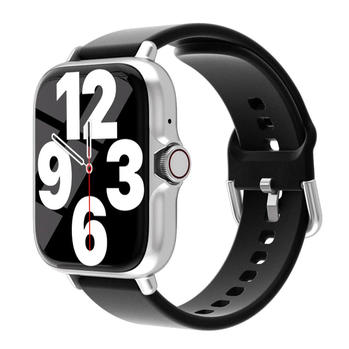 SmartTech 1.83'' Waterproof Smart Watch - Call & Message Alerts, Sleep Monitoring, Sports Pedometer for iPhone & Android