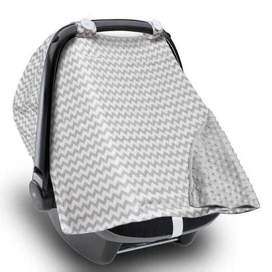 2-in-1 Baby Blanket Car Seat Cover and Nursing Blanket
