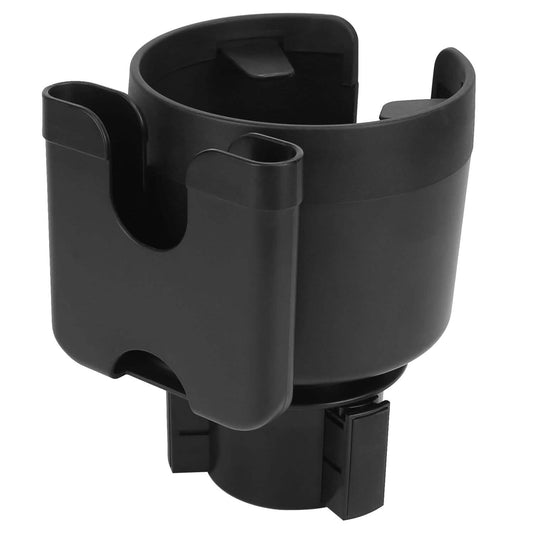 2-in-1 Car Cup Holder with Phone Holder Adjustable Base