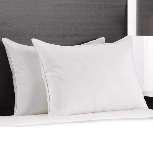 2-Pack: Cotton Blend Superior Down-Like SOFT Stomach Sleeper Pillow