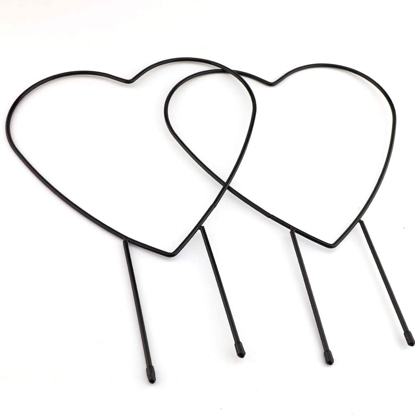 2-Pack: Heart-Shaped Plant Support Stake