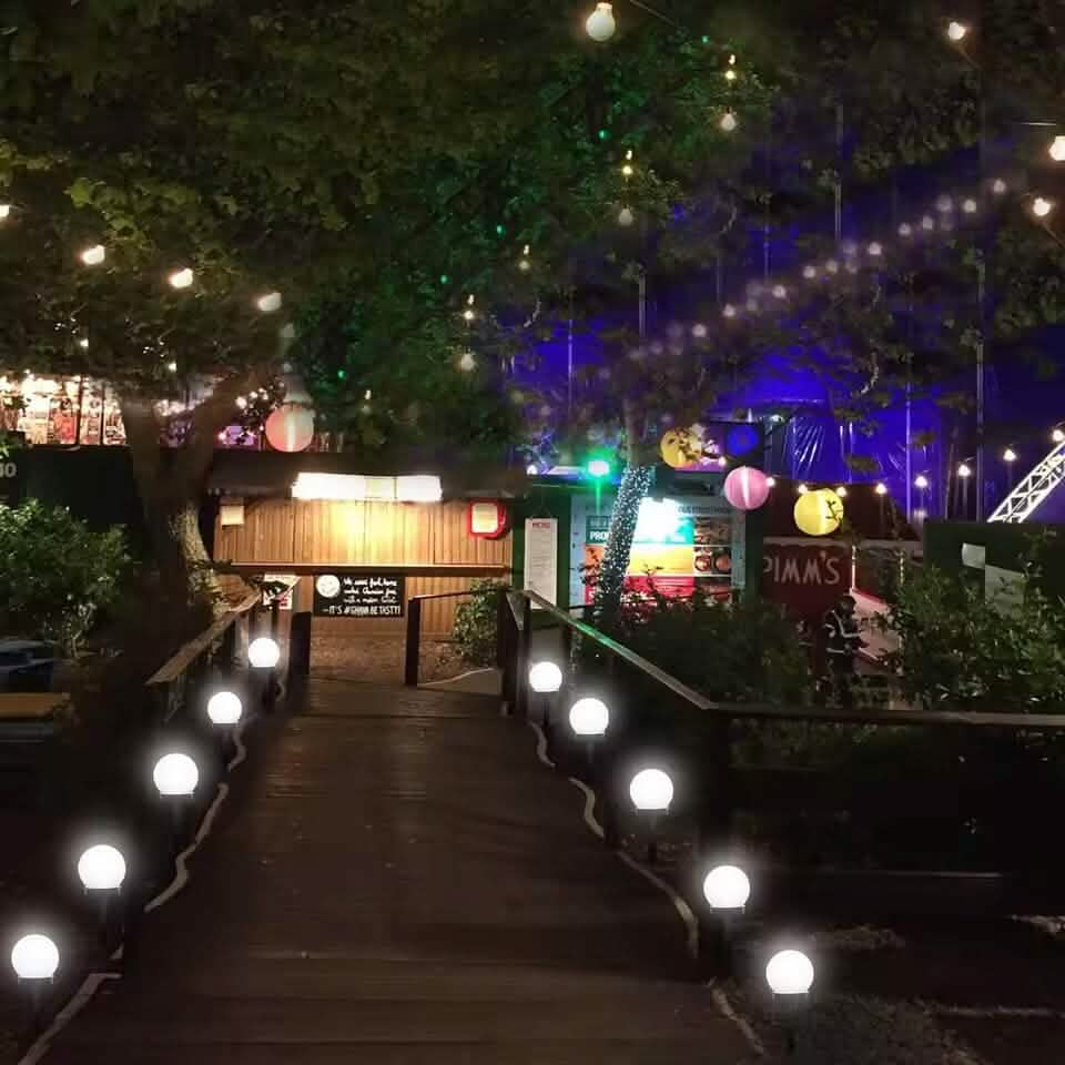 2-Pack: LED Solar Garden Outdoor Lights