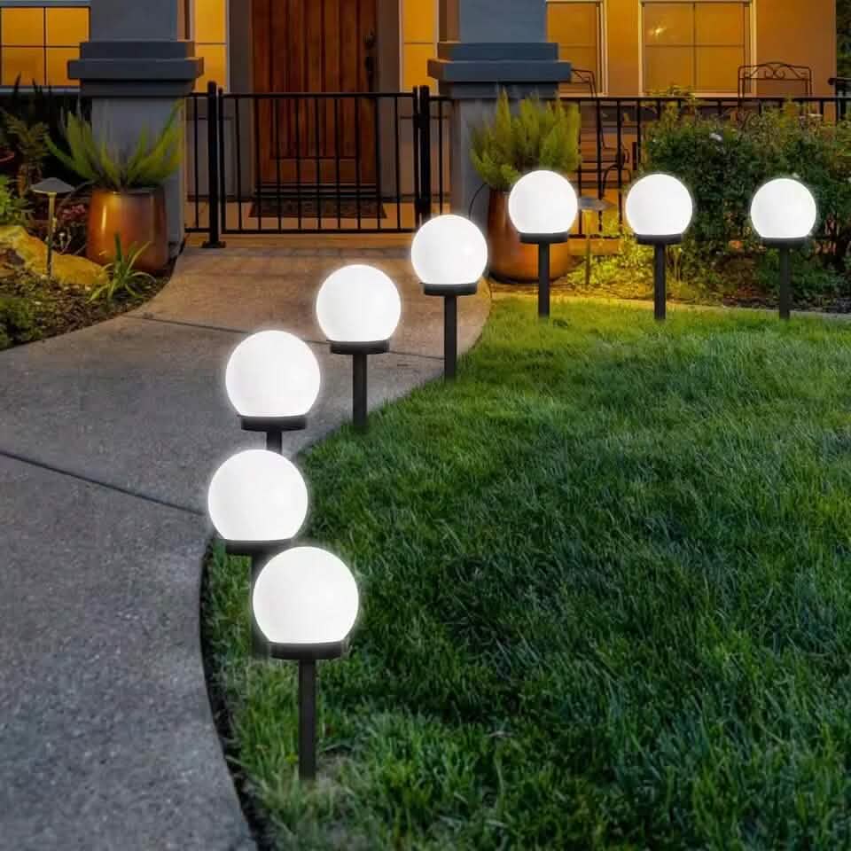 2-Pack: LED Solar Garden Outdoor Lights