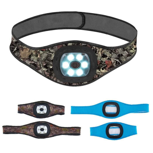 2-Pack: Stanley Rechargeable Ultra Bright Headband LED Lights with Armbands
