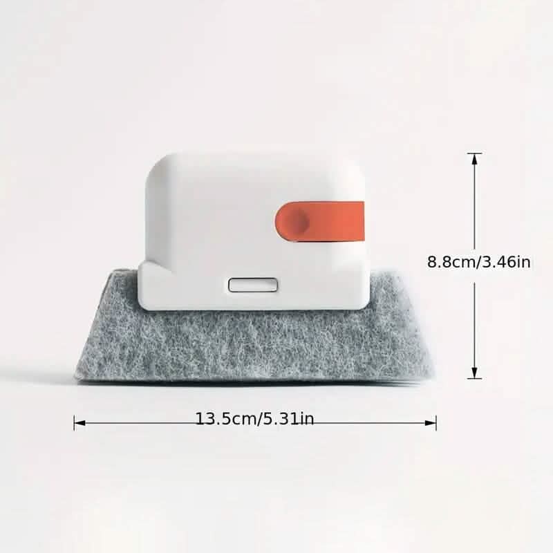2-Pack: Universal Door and Window Track Cleaning Brush