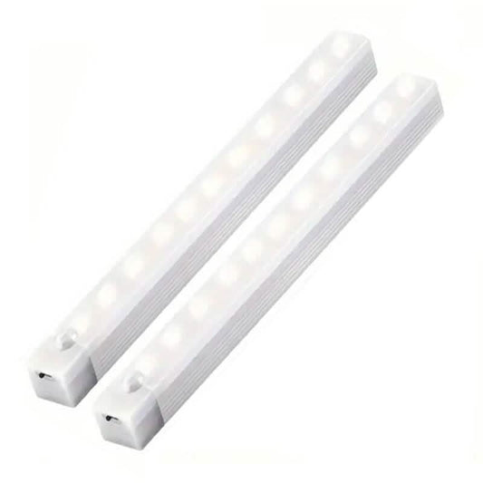 2-Pack: Wireless Motion Sensor 12" LED Light Strip