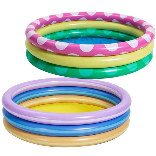 2-Packs: 45inch Milticolor Inflatable Kiddie Pools
