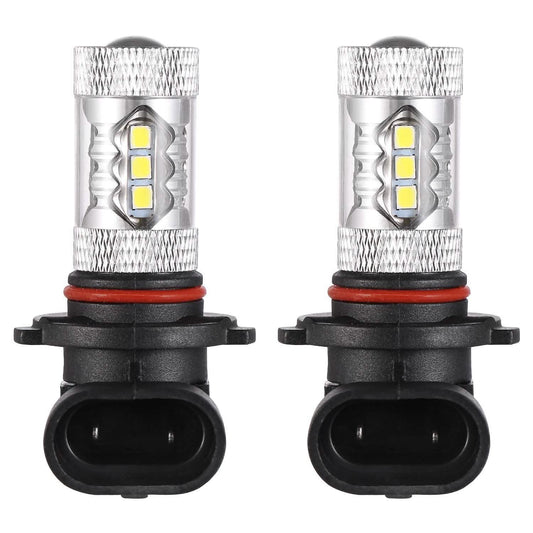 2-Piece: 980LM 80W 9006 HB4 LED Fog DRL Light Bulb