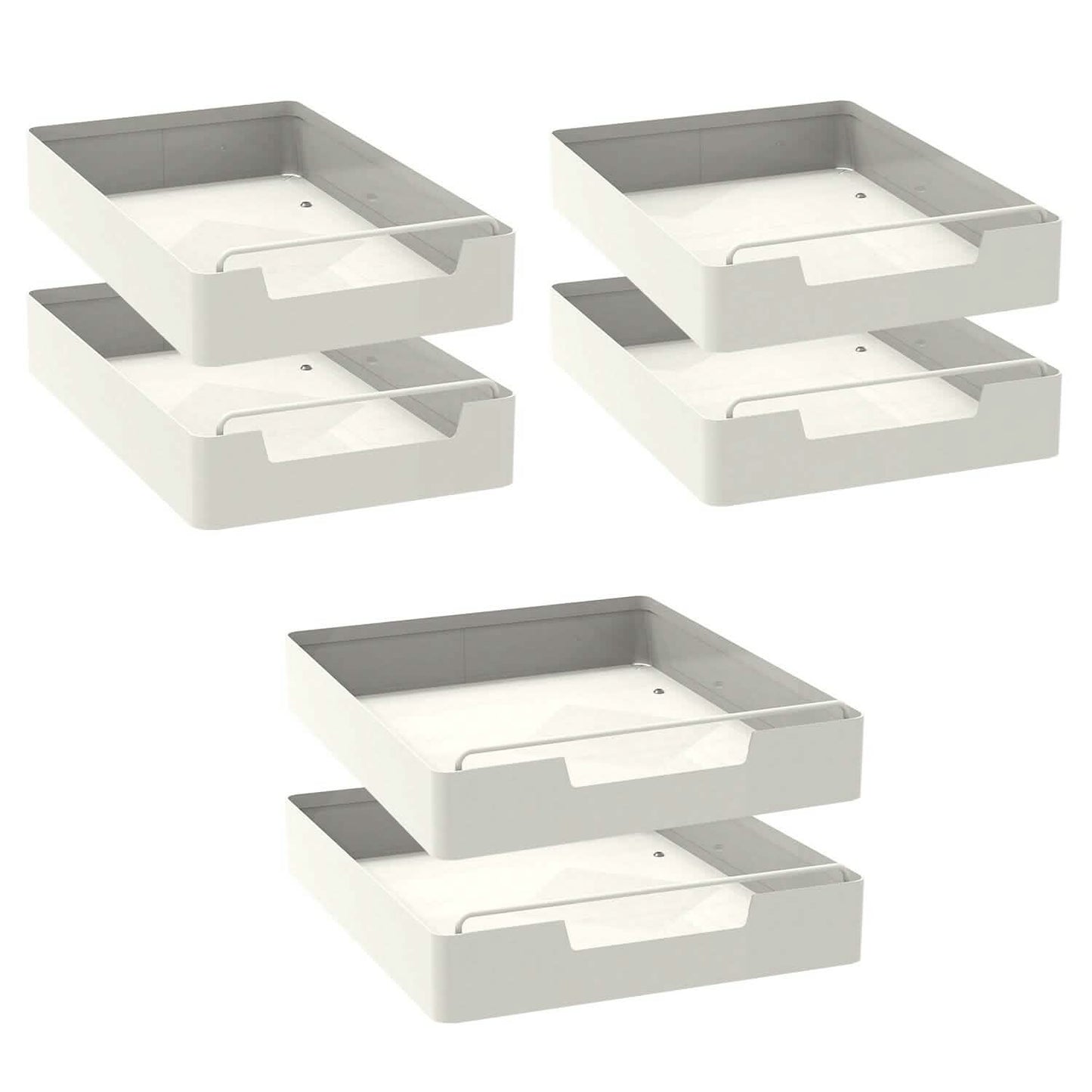 2-Pieces: Pull Out Cabinet Organizers