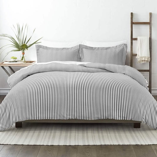 3-Piece: Ribbon Patterned Duvet Cover Set