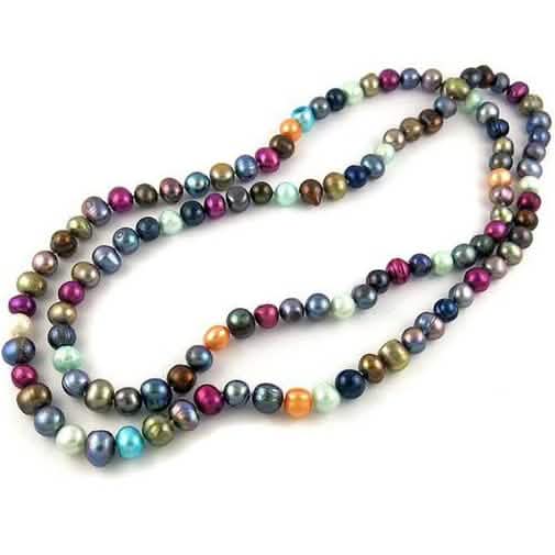 36" Freshwater Pearl Endless Necklace