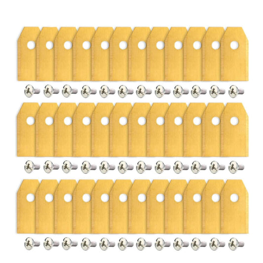 36-Pieces: Replacement Lawn Mower Blade