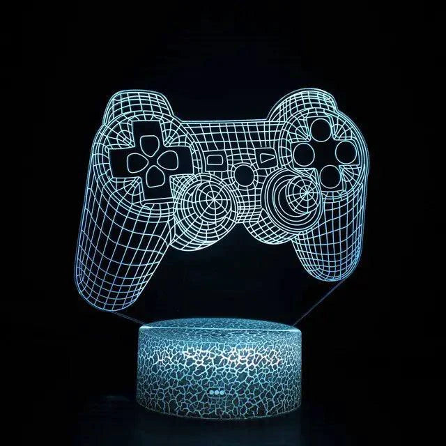 3D LED RGB Gamer Light