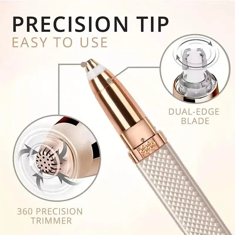 4-in-1 Facial Electric Hair Removal Painless Shaver Rechargeable Full Body Epilator