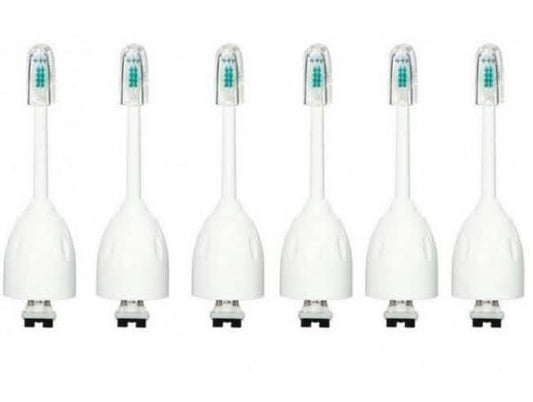 4 or 6-Pack: Replacement e-Series-Compatible Toothbrush Heads