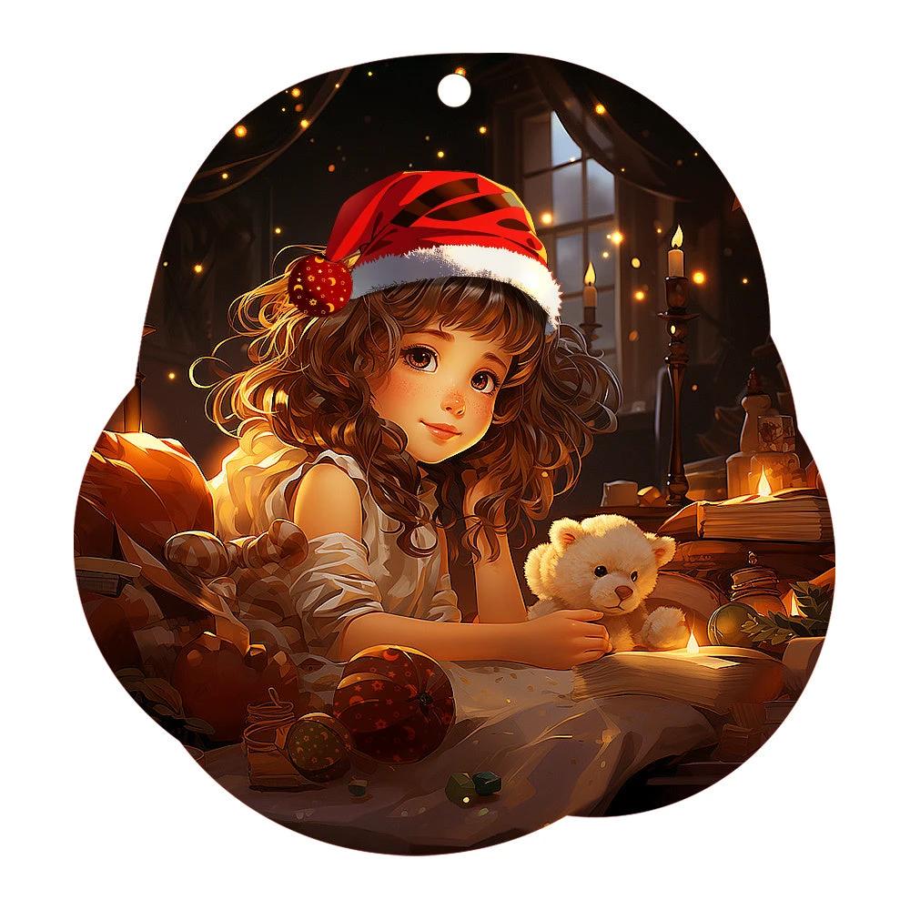 Mandotos Christmas Car Pendant Hanging Ornament for Car and Home Decoration Festive Holiday Decor