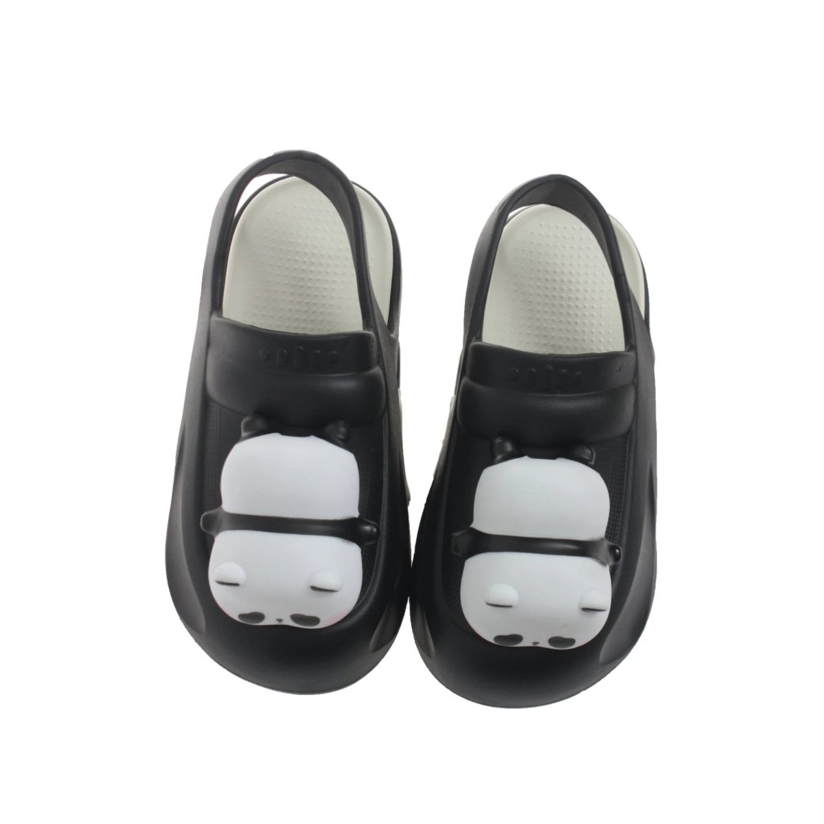Mandotos Panda Lamp Light Up Slippers Sandals For Women EVA Comfort Non Slip Sole Summer
