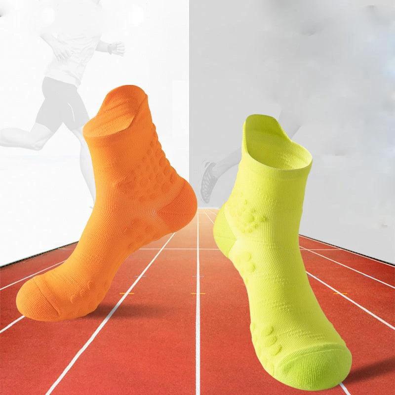 TrailBliss Women's Crew Socks - 6 Pairs Cushioned Compression, Anti-Odor & Breathable for Hiking, Running, Fitness, and Cycling