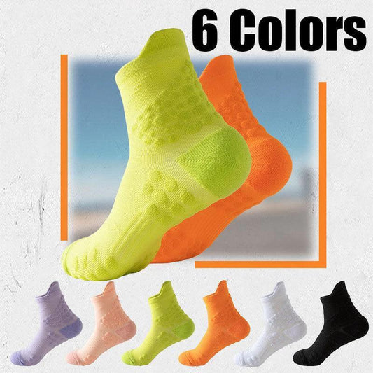 TrailBliss Women's Crew Socks - 6 Pairs Cushioned Compression, Anti-Odor & Breathable for Hiking, Running, Fitness, and Cycling