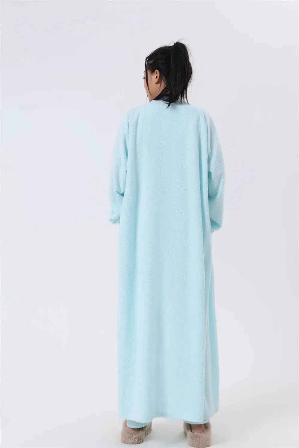 Women's 3-Piece Cozy Lounge Set - Pajama Set with Cardigan