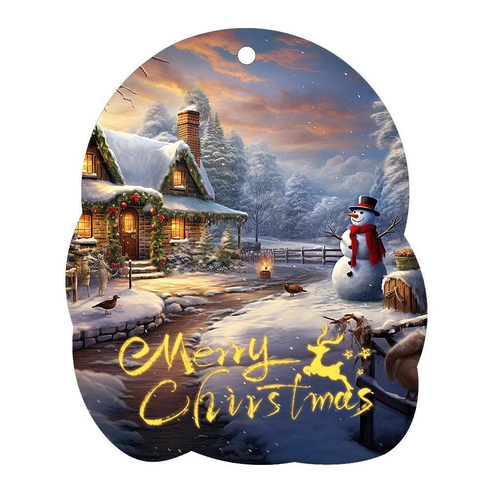 Mandotos Christmas Car Pendant Hanging Ornament for Car and Home Decoration Festive Holiday Decor