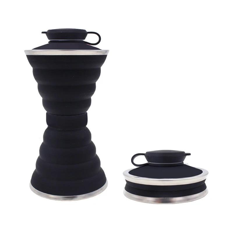 500ML Foldable Silicone Water Bottle: Ultimate Travel Companion!