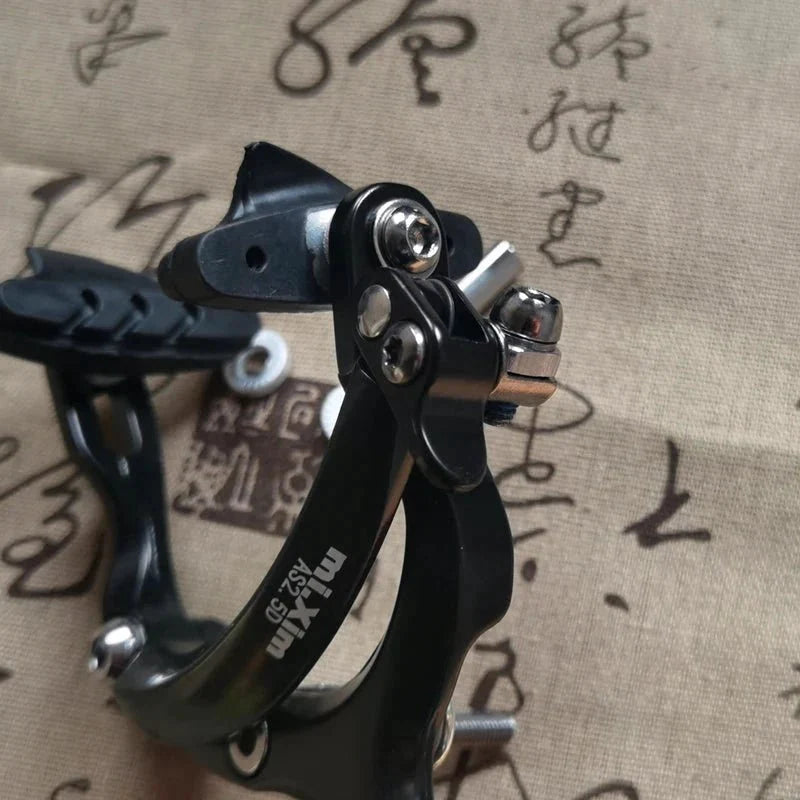 New Bicycle V-Brake AS2.5D-C Racing Road Dual Pivot Bike Aluminum Side Pull Caliper Brake Front Rear Brake 55-72mm