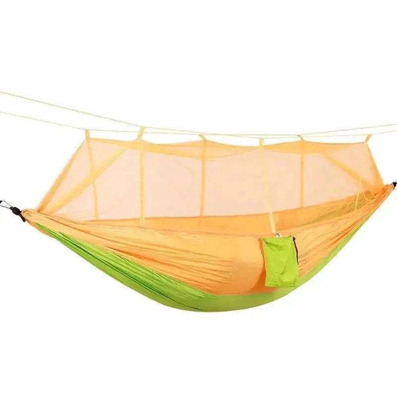 Bug-Free Camp Hammock: Ultimate Peace from Insects - Durable 210T Nylon Fabric