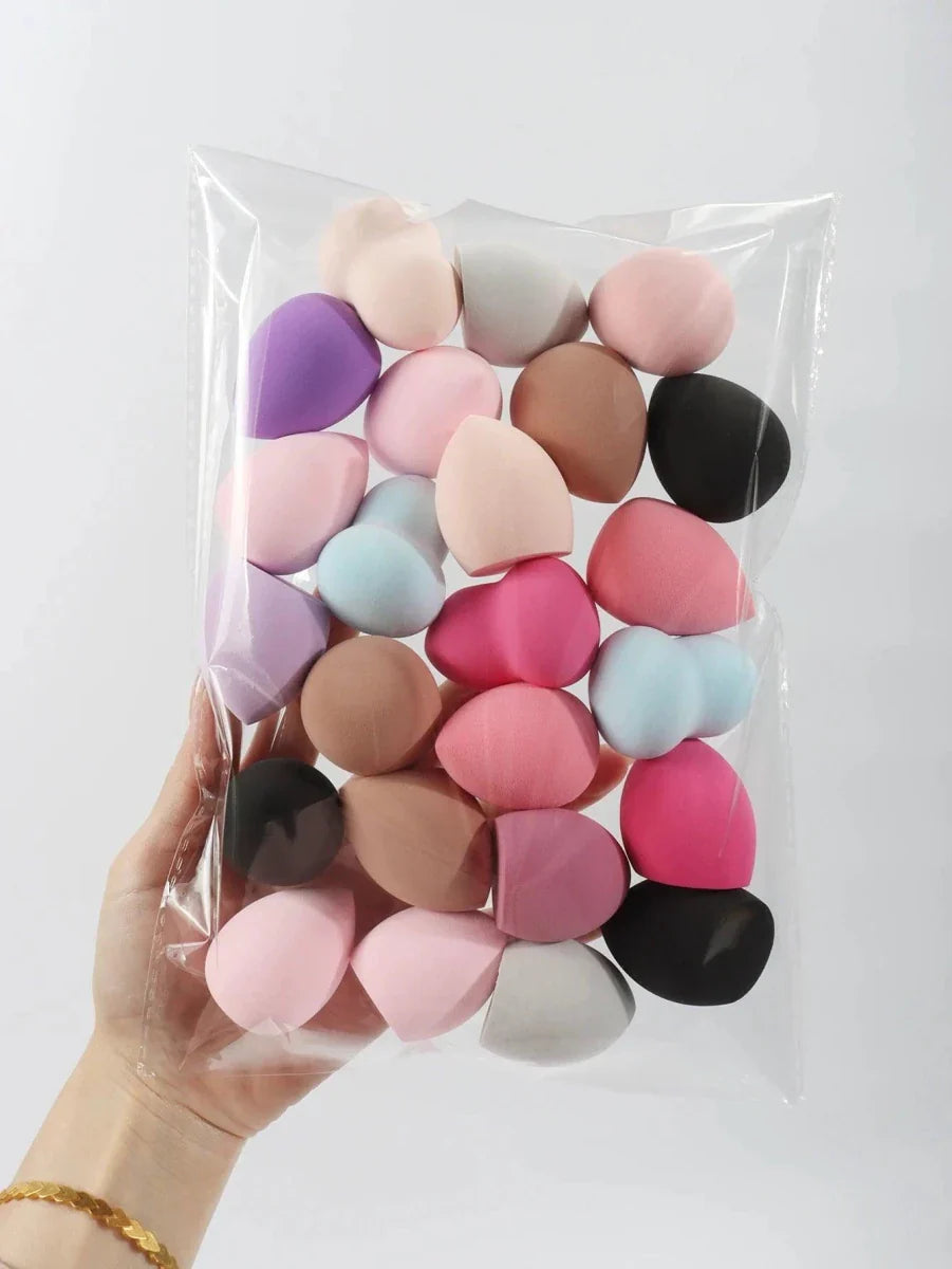 Beauty Sponge Set - Foundation Mixing Puffs 6-60 Pieces