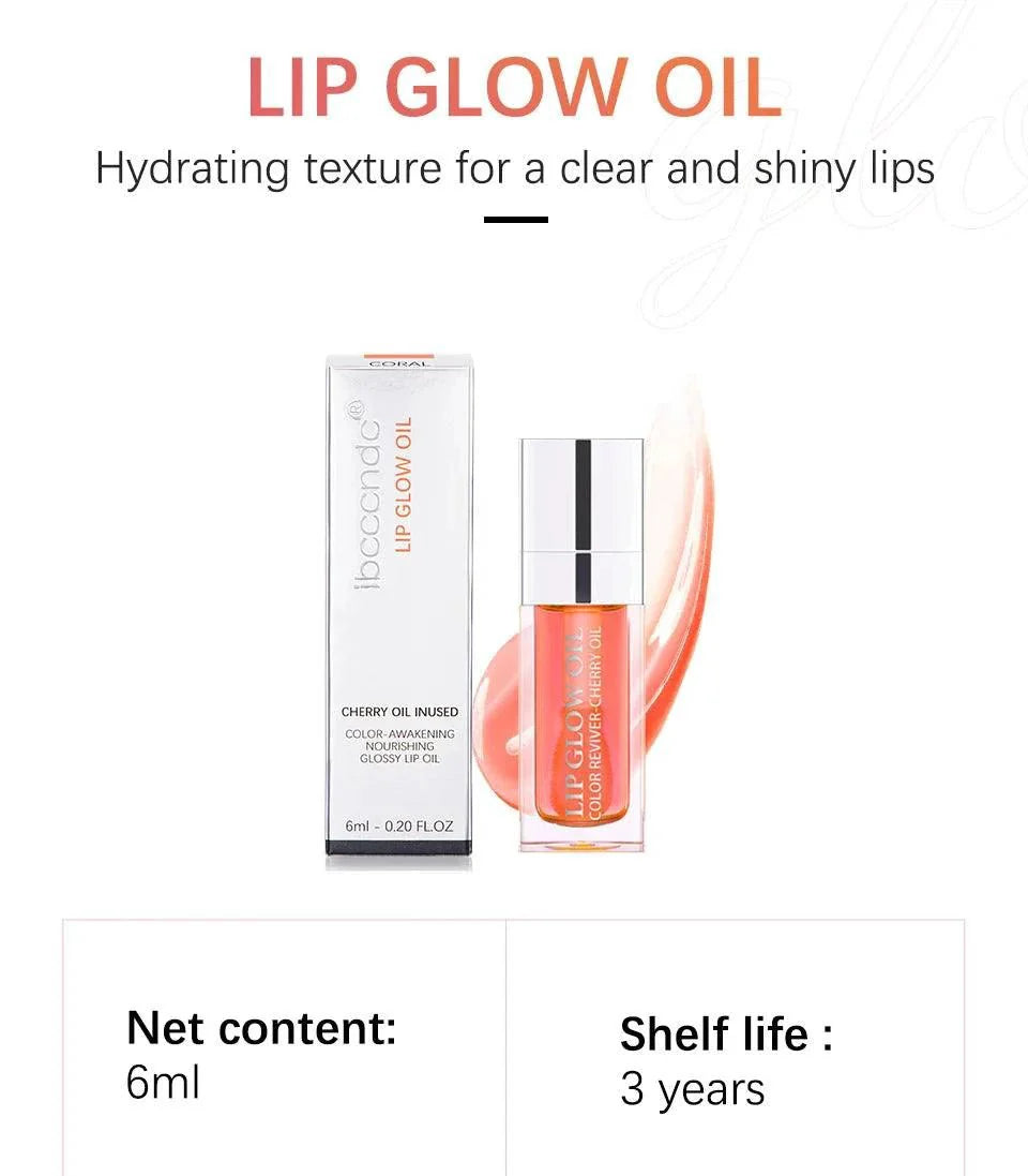 Moisturizing Lip Balm Oil - Plumping Exfoliating Lip Gloss