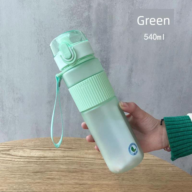 Casino Frosted Sports Water Bottle Plastic Portable Bottle With Lid For Men And Women