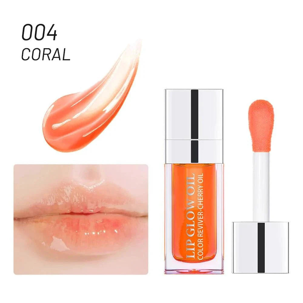 Moisturizing Lip Balm Oil - Plumping Exfoliating Lip Gloss