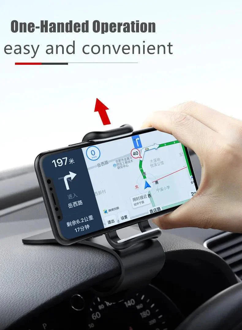 360 Rotatable Car Phone Holder Universal Cell Phone Stands Car Rack Dashboard Support for Auto Grip Mobile Phone Fixed Bracket